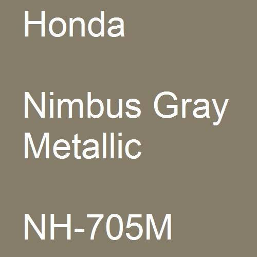 Honda, Nimbus Gray Metallic, NH-705M.